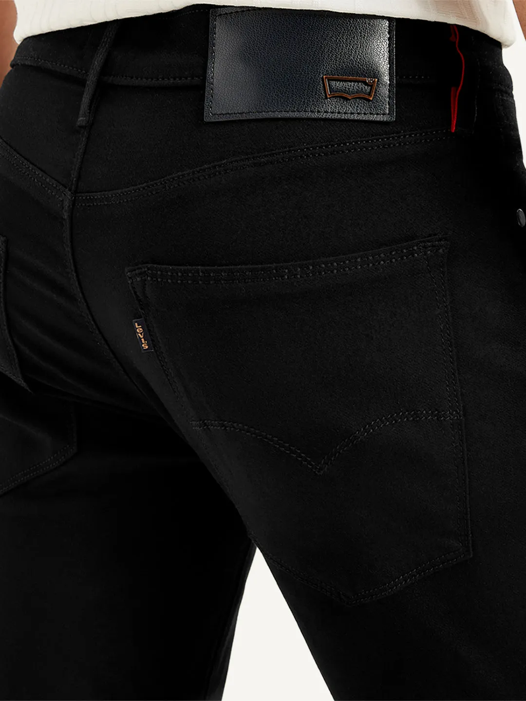 Men's 511 Black Slim Fit Mid Rise Jeans