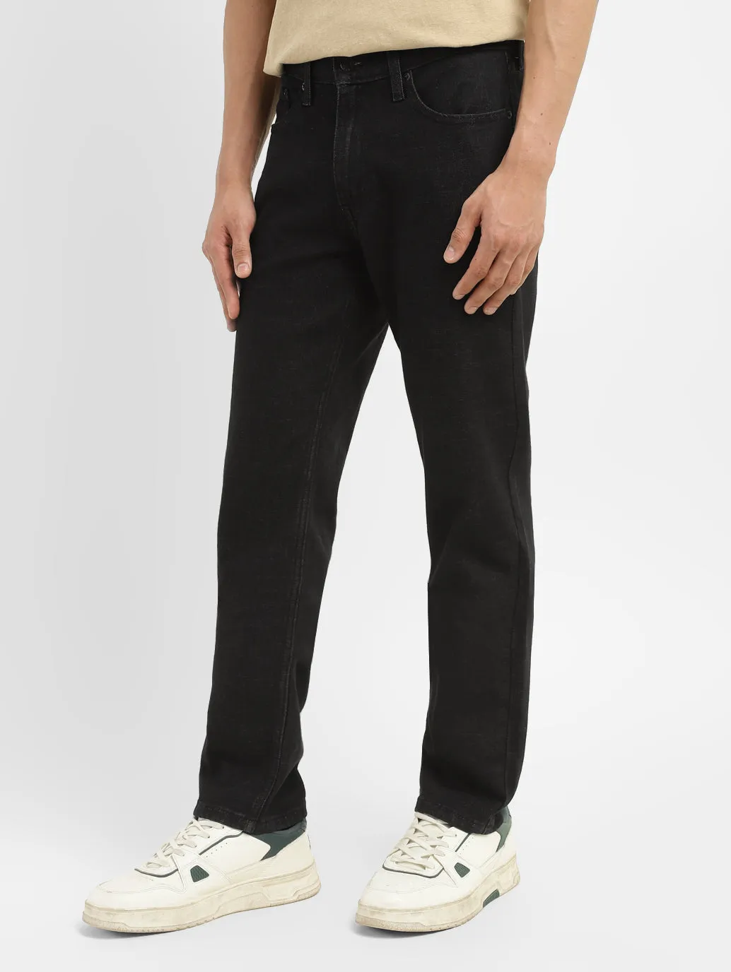 Men's 511 Black Slim Fit Mid Rise Jeans