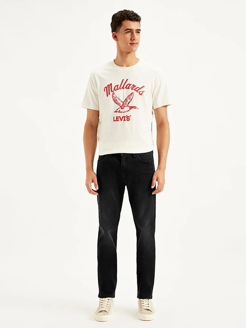 Men's 511 Black Slim Fit Mid Rise Jeans