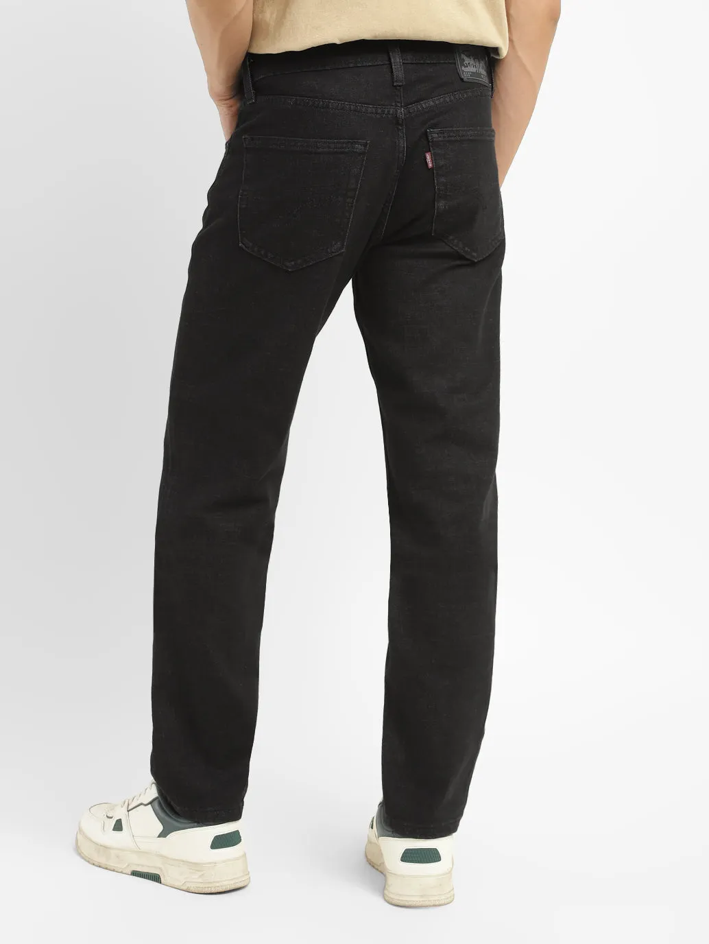 Men's 511 Black Slim Fit Mid Rise Jeans