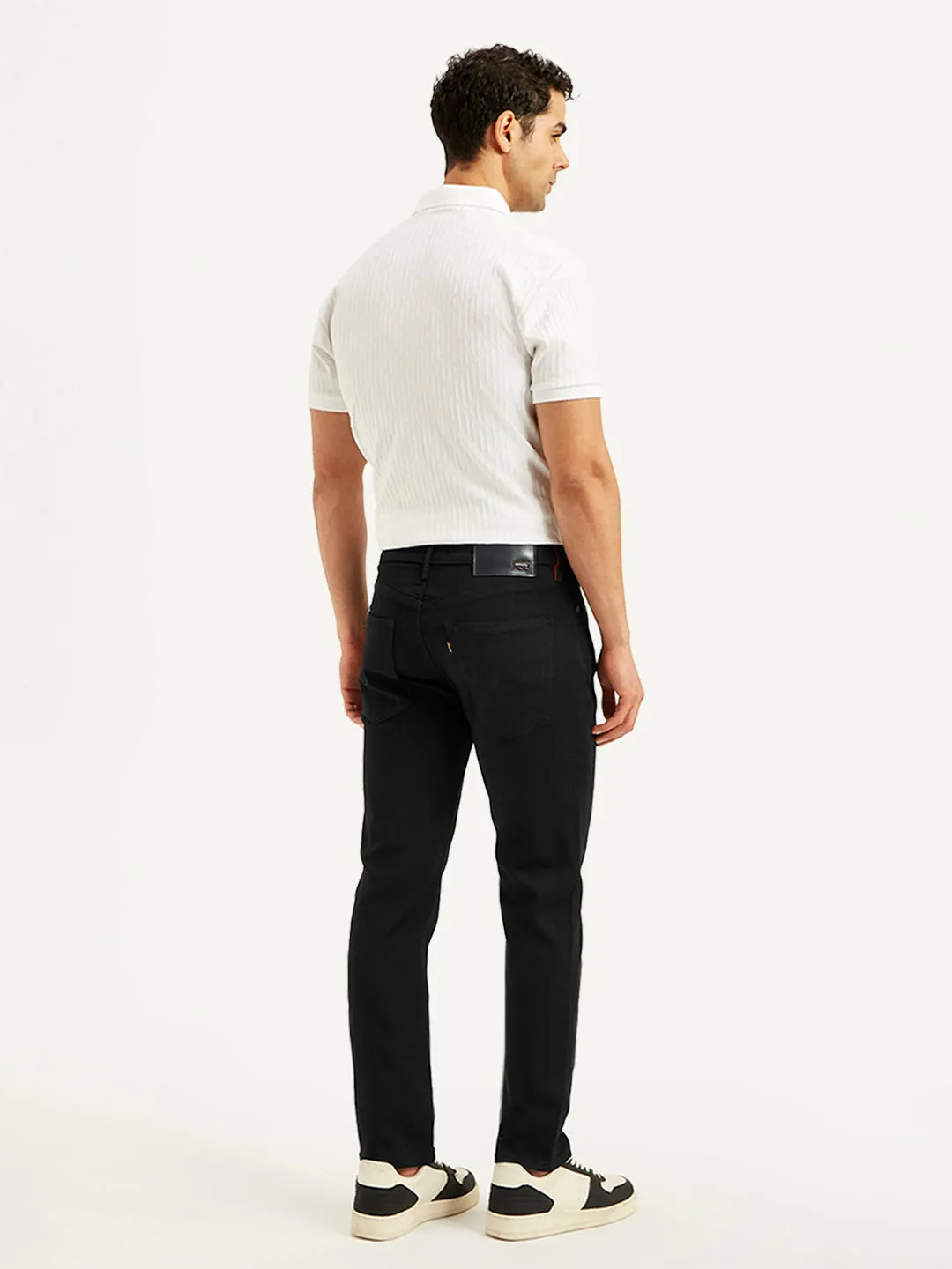 Men's 511 Black Slim Fit Mid Rise Jeans