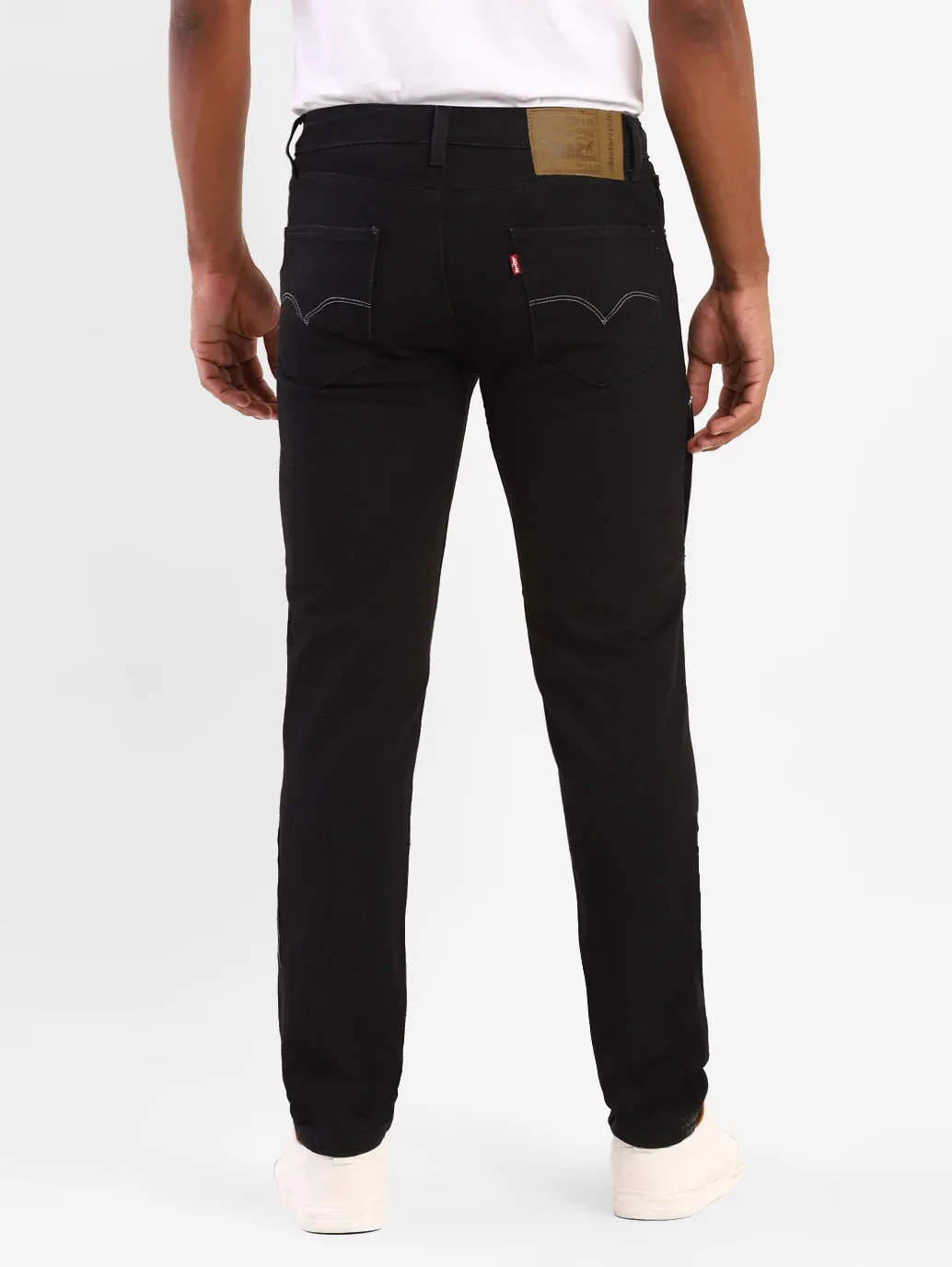 Men's 511 Black Slim Fit Mid Rise Jeans
