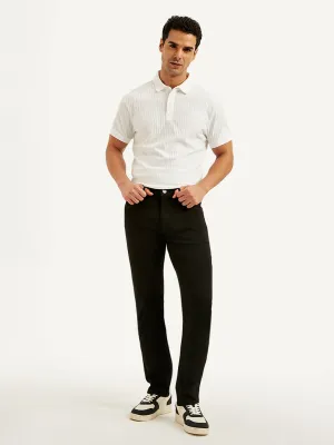Men's 511 Black Slim Fit Mid Rise Jeans