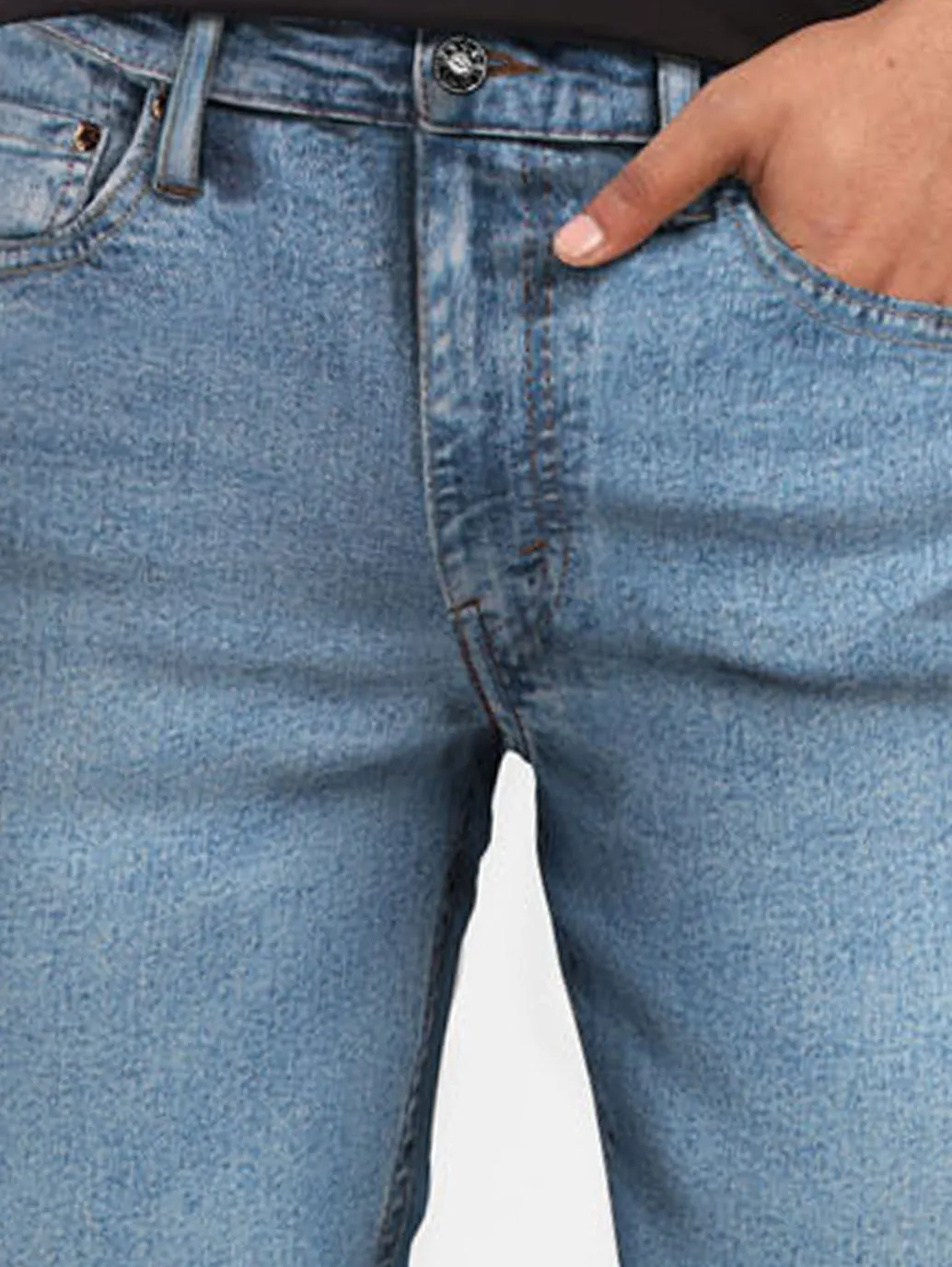 Men's 511 Blue Slim Fit Mid Rise Jeans
