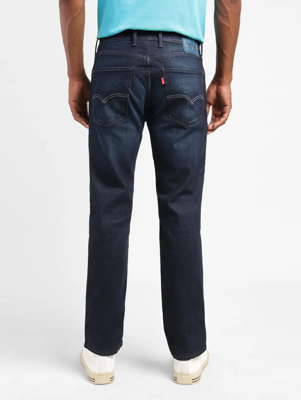 Men's 511 Blue Slim Fit Mid Rise Jeans