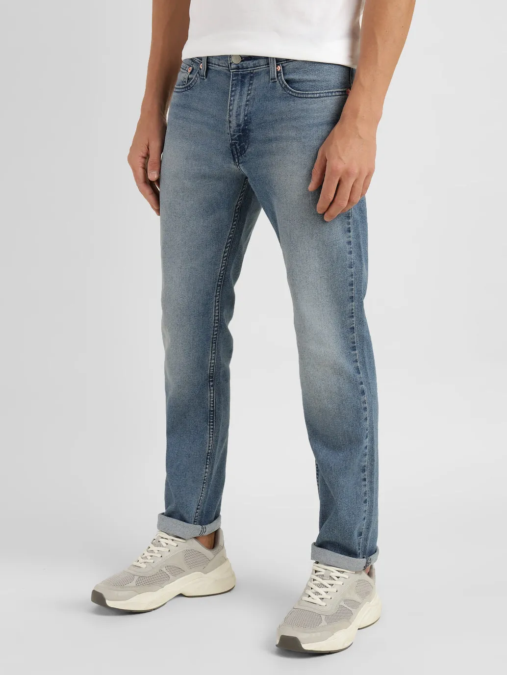 Men's 511 Blue Slim Fit Mid Rise Jeans