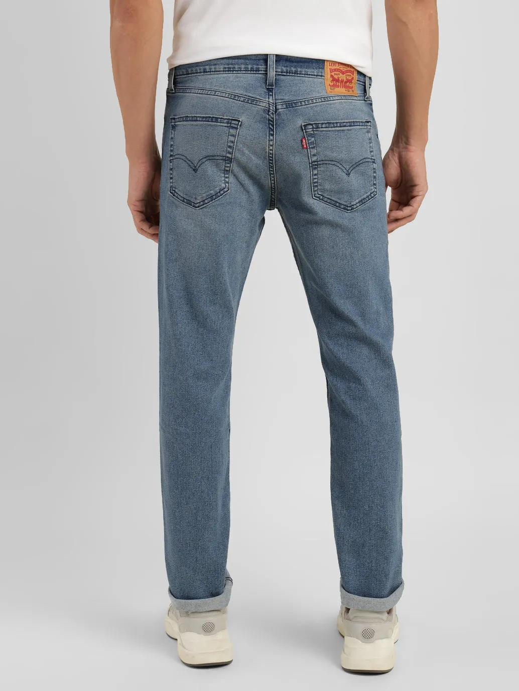 Men's 511 Blue Slim Fit Mid Rise Jeans