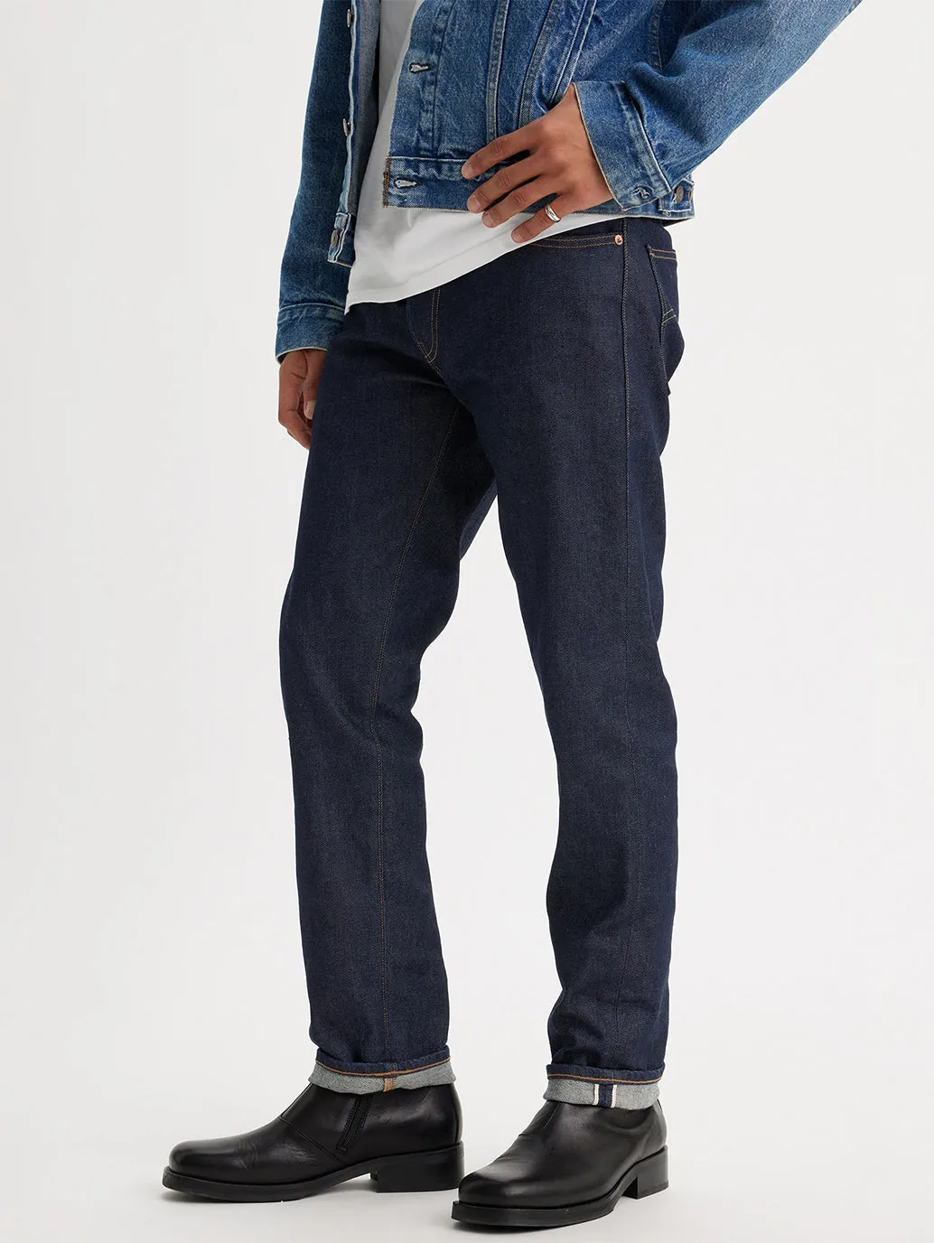 Men's 511 Blue Slim Fit Mid Rise Jeans