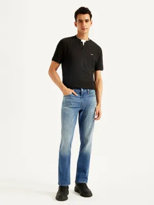 Men's 511 Blue Slim Fit Mid Rise Jeans