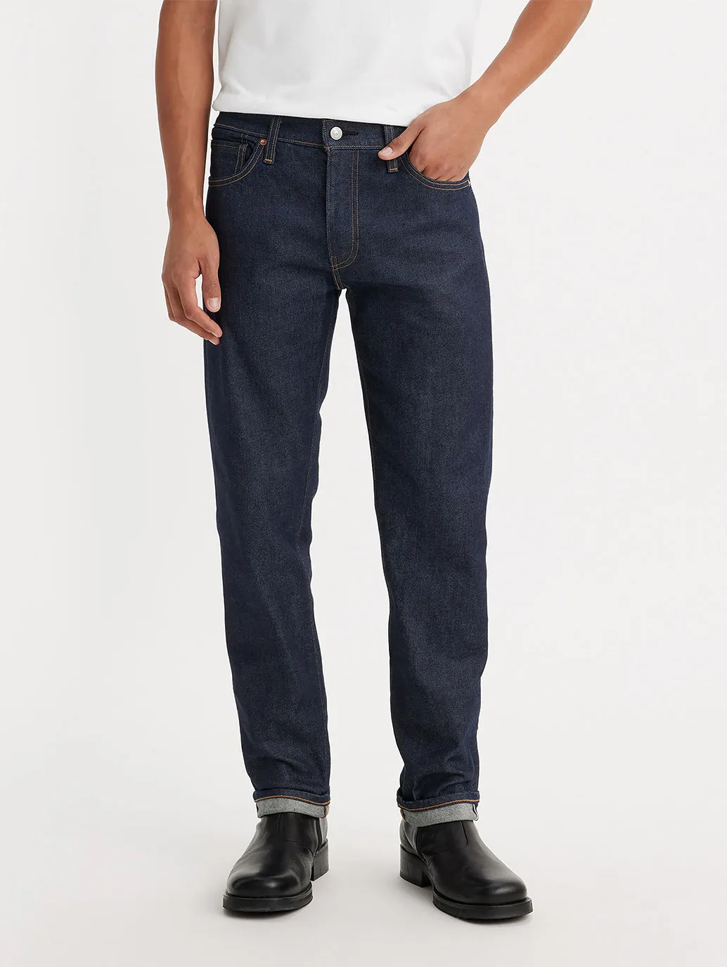 Men's 511 Blue Slim Fit Mid Rise Jeans