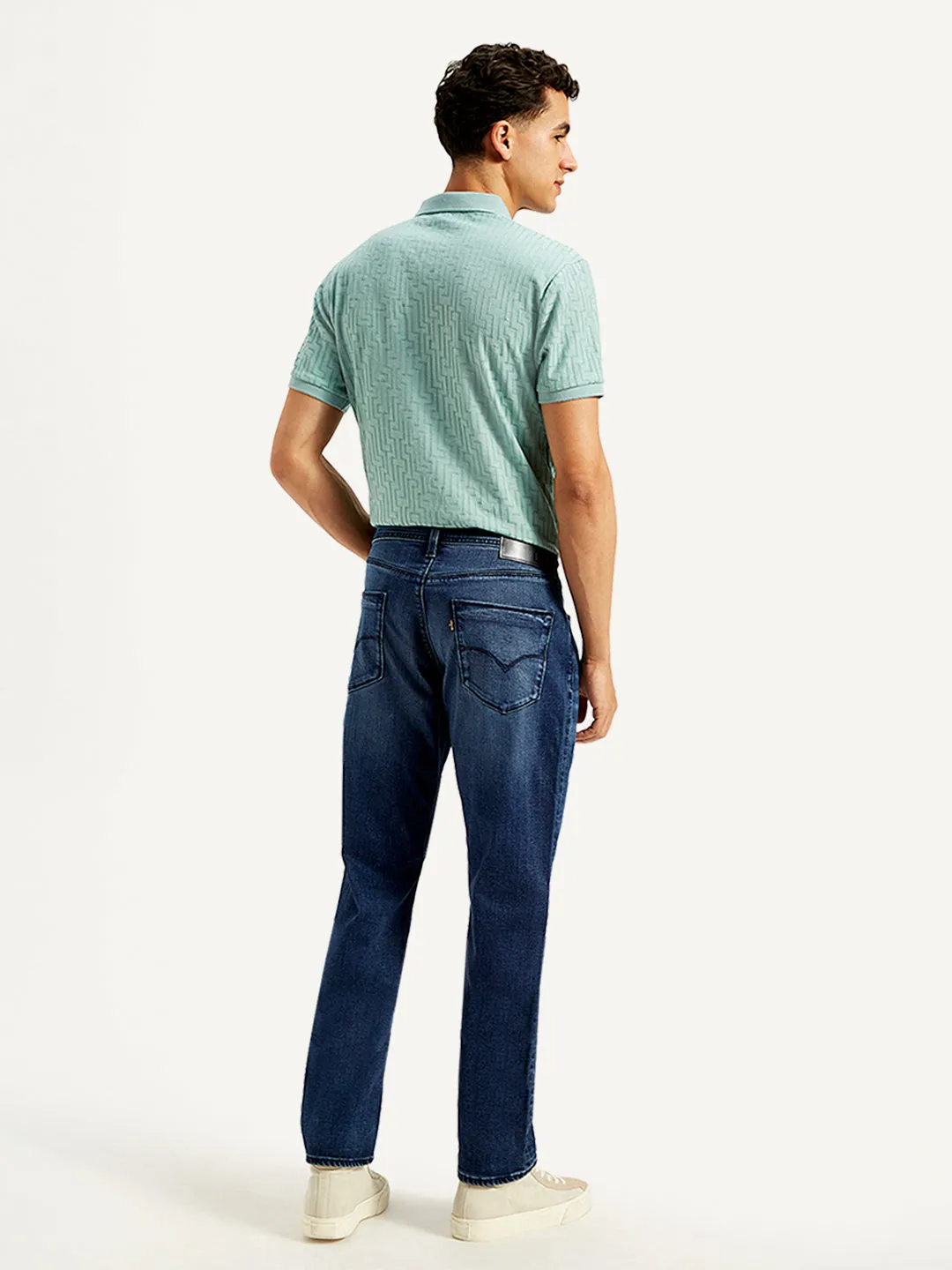 Men's 511 Blue Slim Fit Mid Rise Jeans
