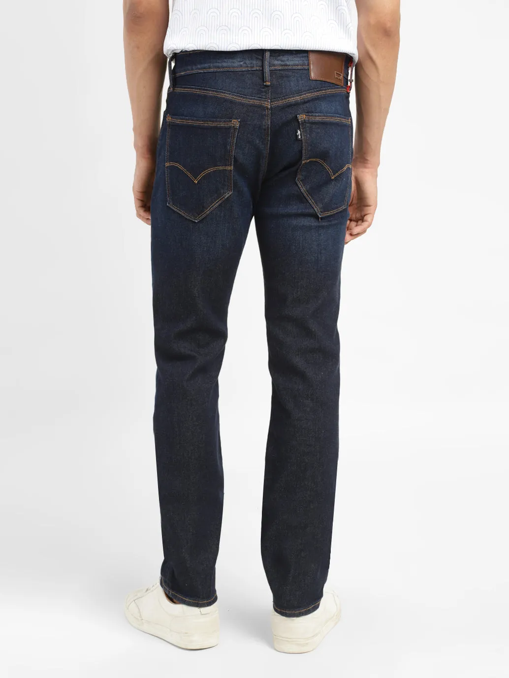Men's 511 Blue Slim Fit Mid Rise Jeans