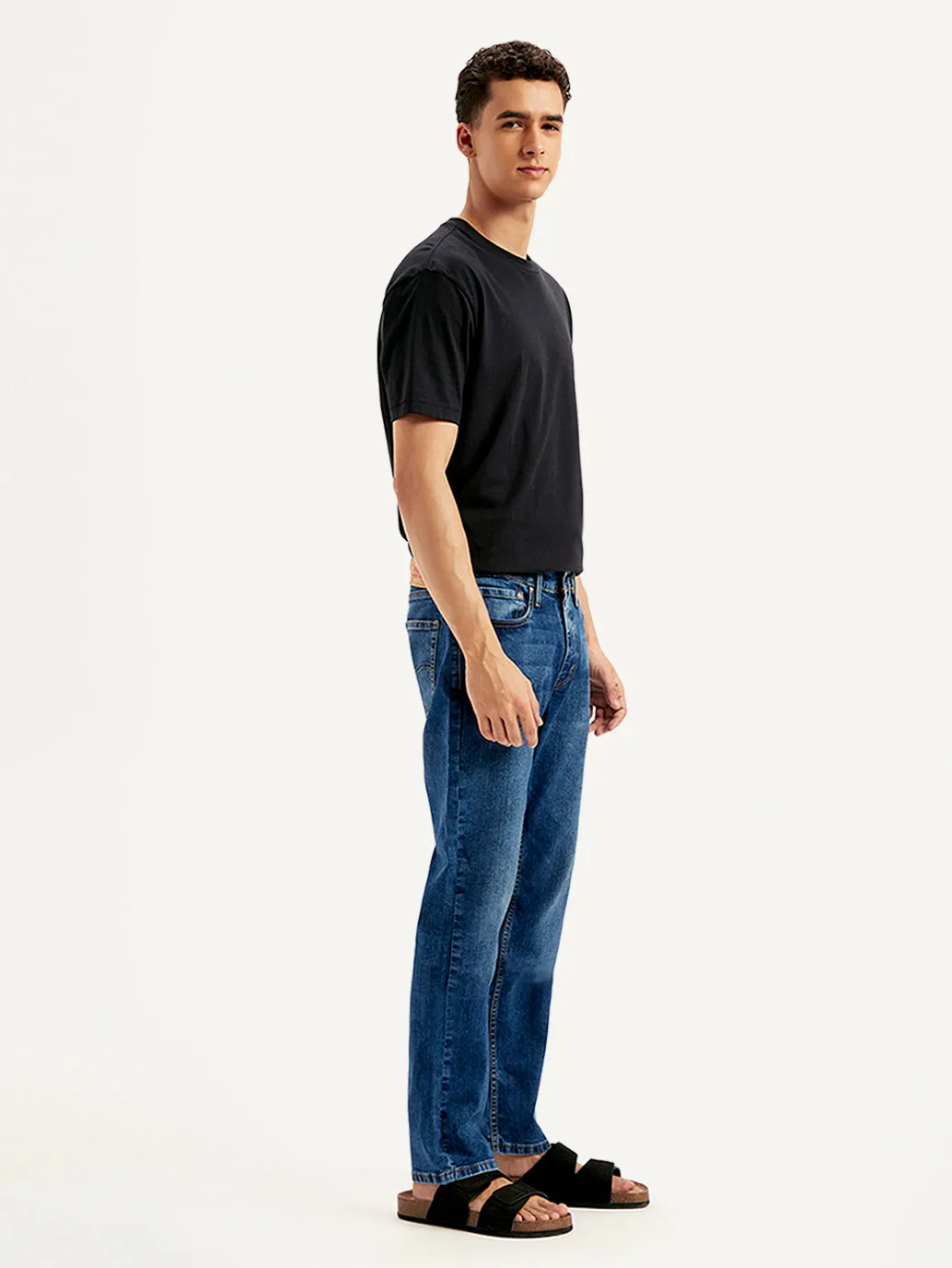 Men's 511 Blue Slim Fit Mid Rise Jeans