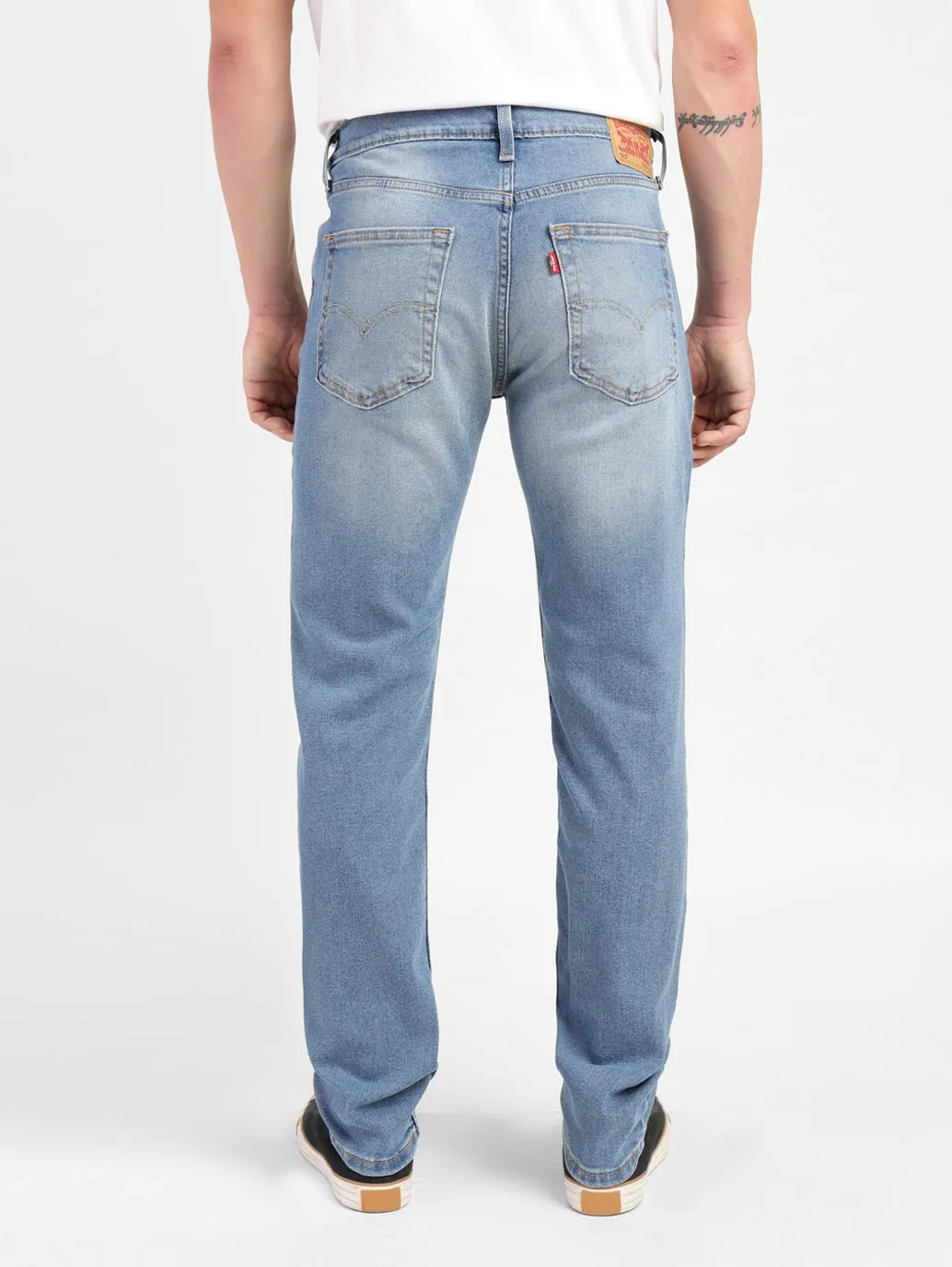 Men's 511 Blue Slim Fit Mid Rise Jeans
