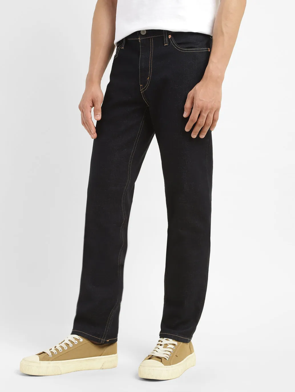 Men's 511 Blue Slim Fit Mid Rise Jeans
