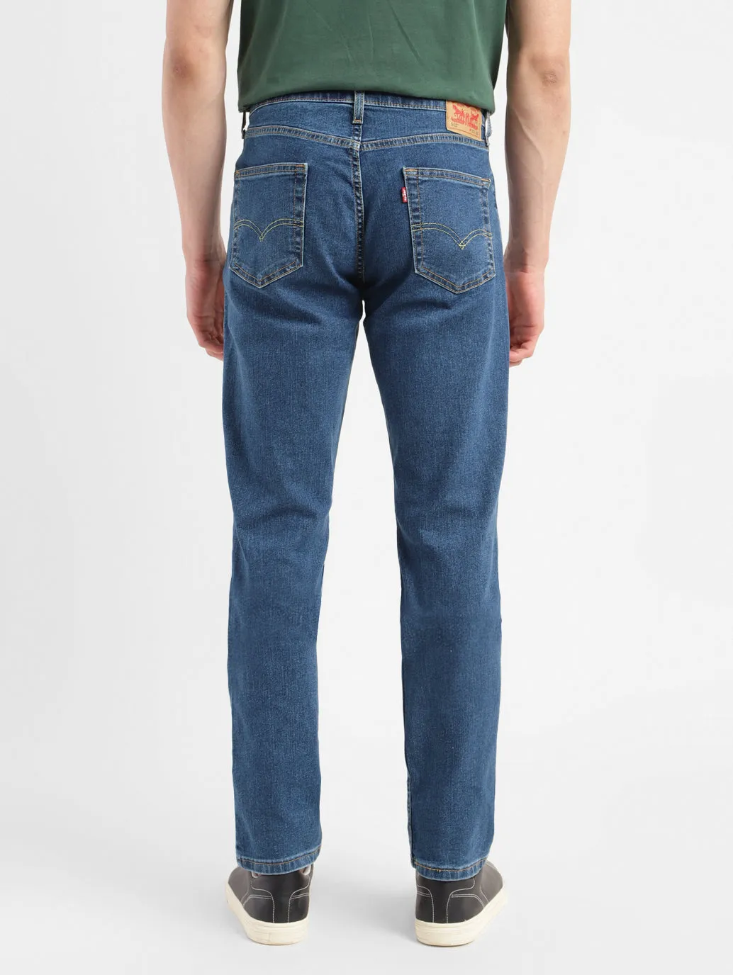 Men's 511 Blue Slim Fit Mid Rise Jeans