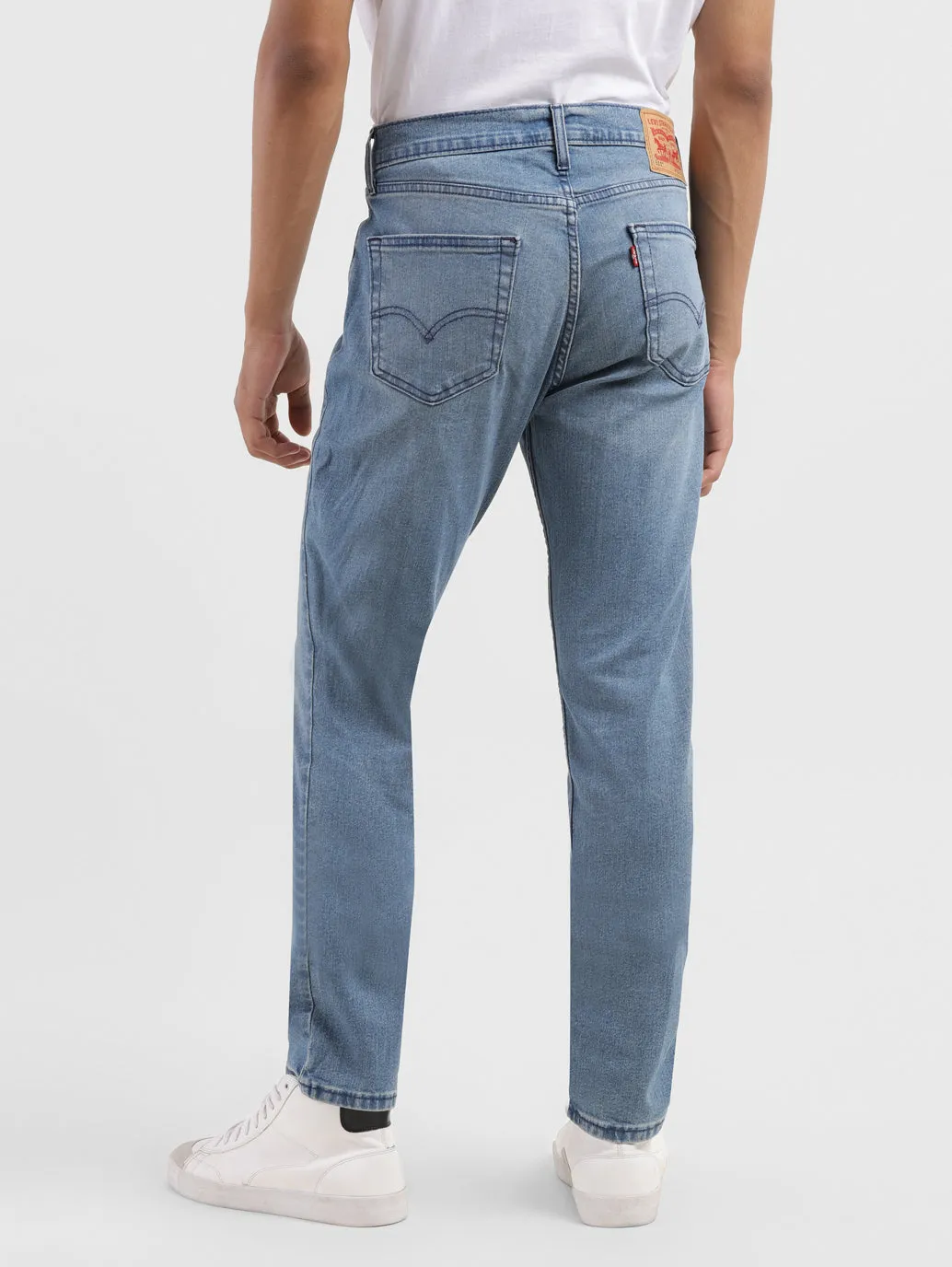 Men's 511 Blue Slim Fit Mid Rise Jeans