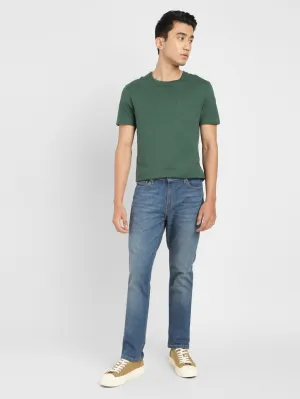Men's 511 Blue Slim Fit Mid Rise Jeans