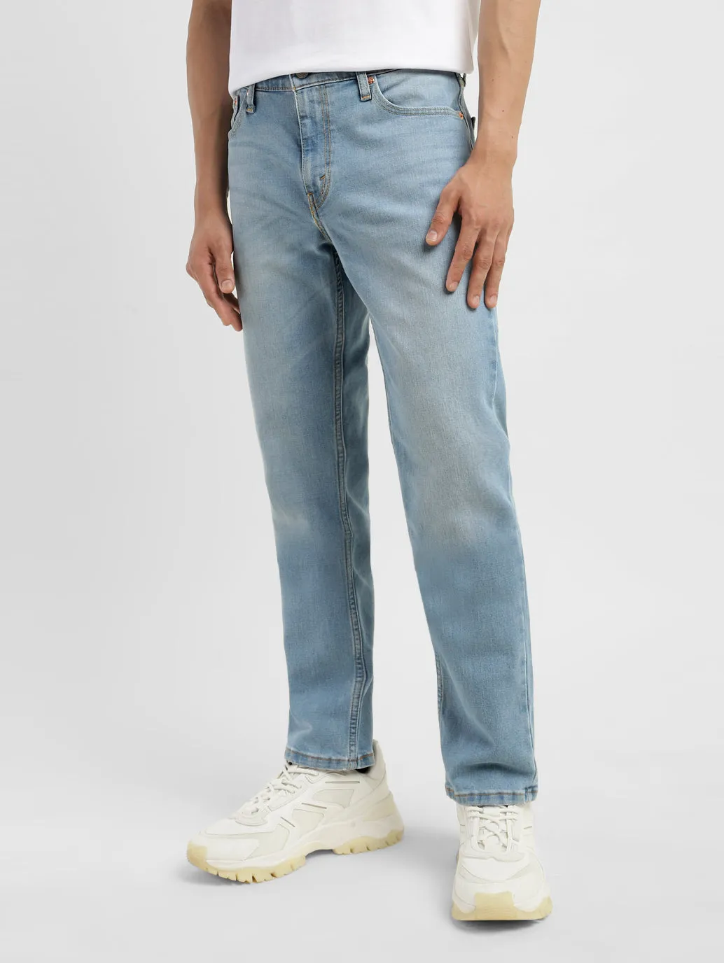 Men's 511 Blue Slim Fit Mid Rise Jeans