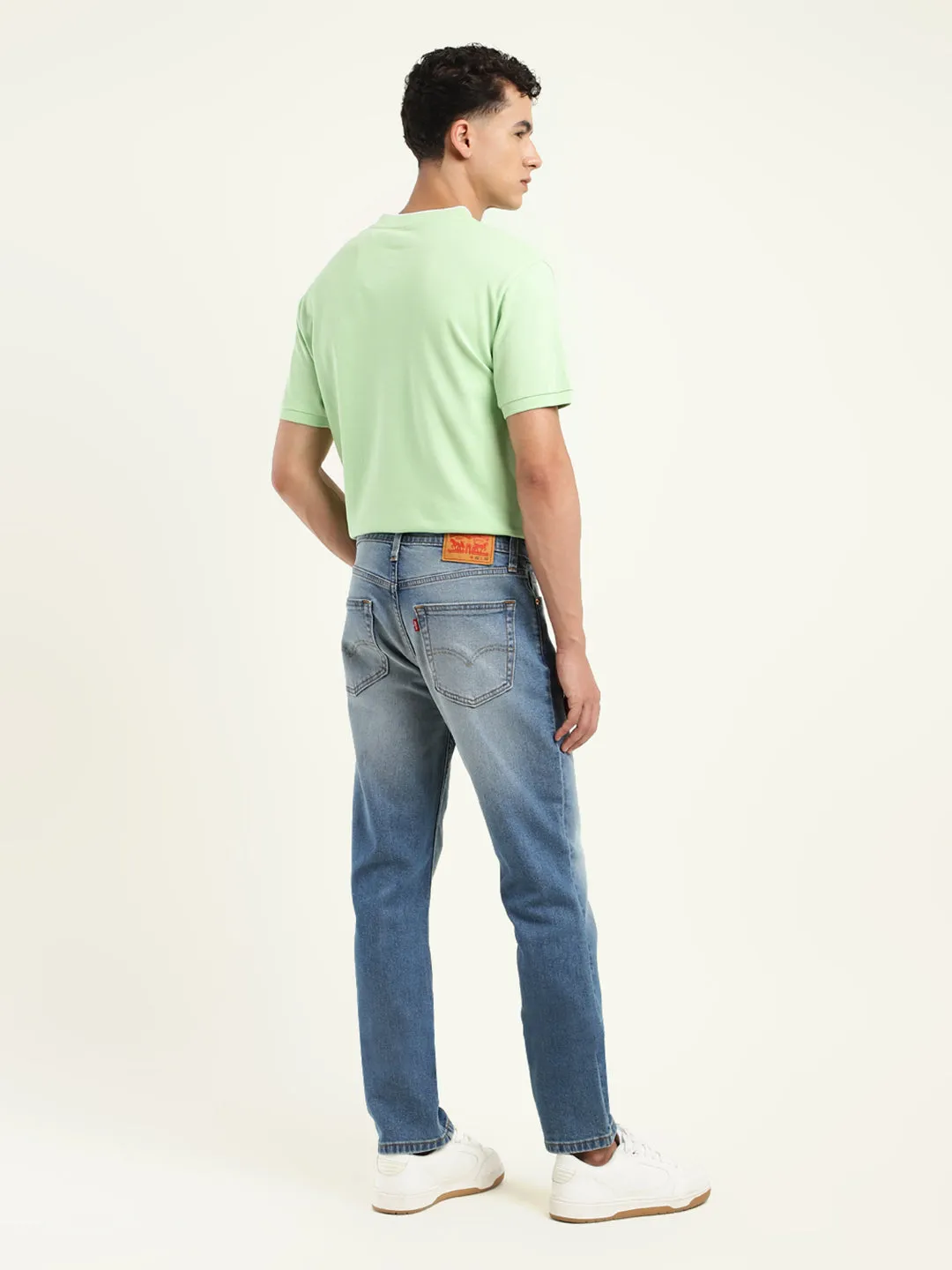 Men's 511 Blue Slim Fit Mid Rise Jeans