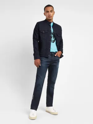 Men's 511 Blue Slim Fit Mid Rise Jeans