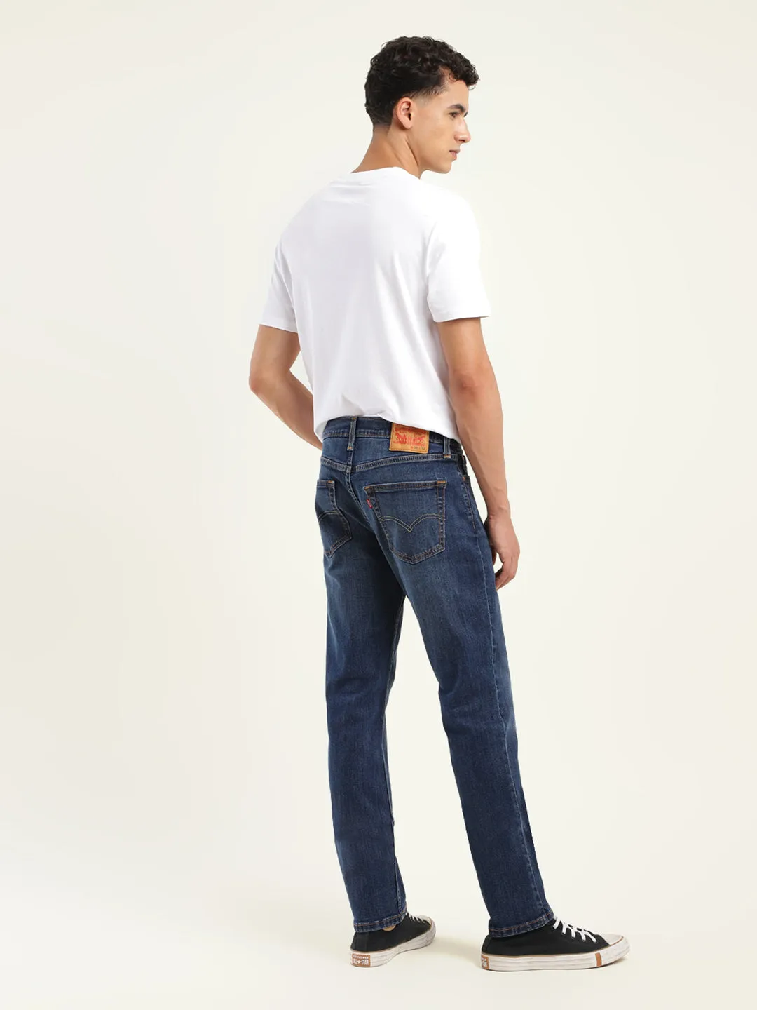 Men's 511 Blue Slim Fit Mid Rise Jeans