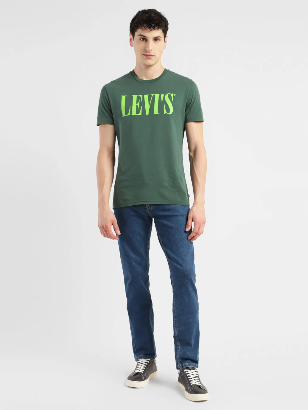 Men's 511 Blue Slim Fit Mid Rise Jeans