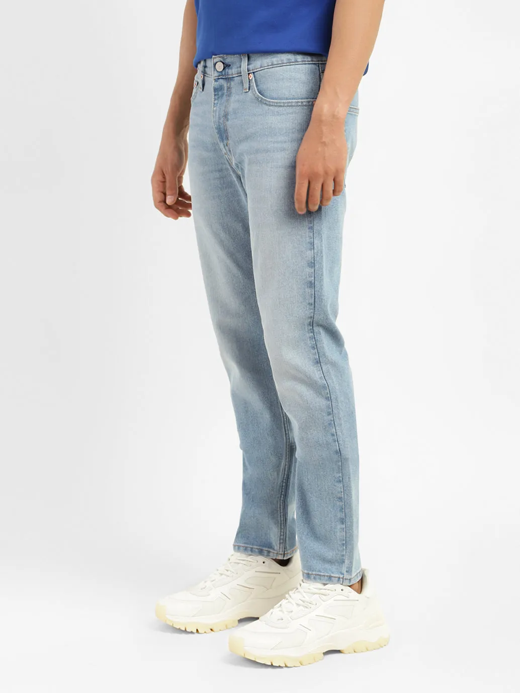 Men's 511 Blue Slim Fit Mid Rise Jeans