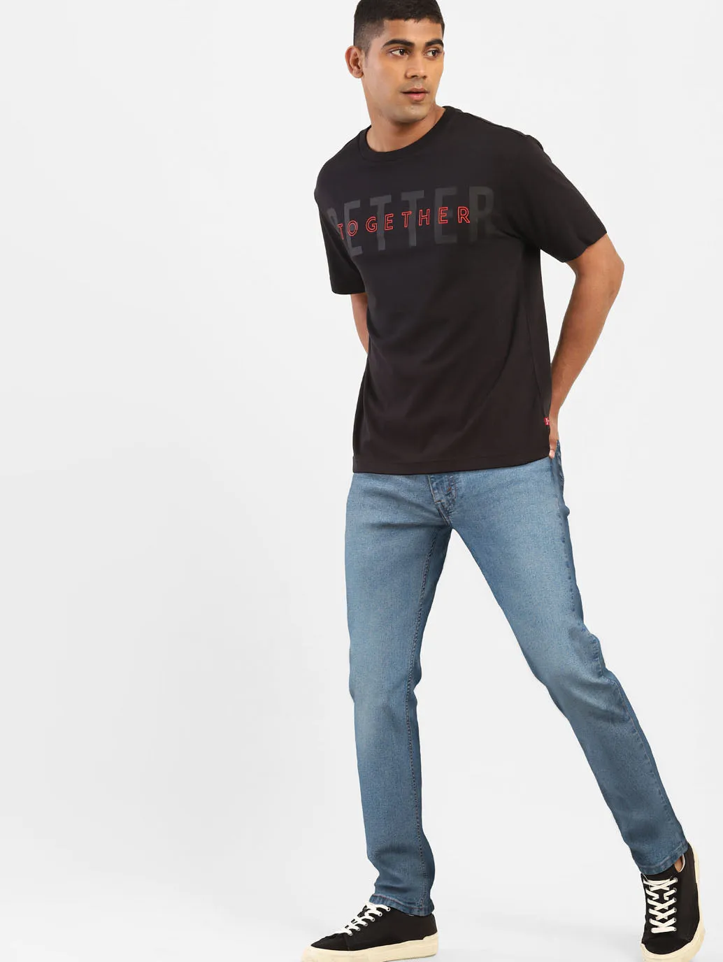 Men's 511 Blue Slim Fit Mid Rise Jeans