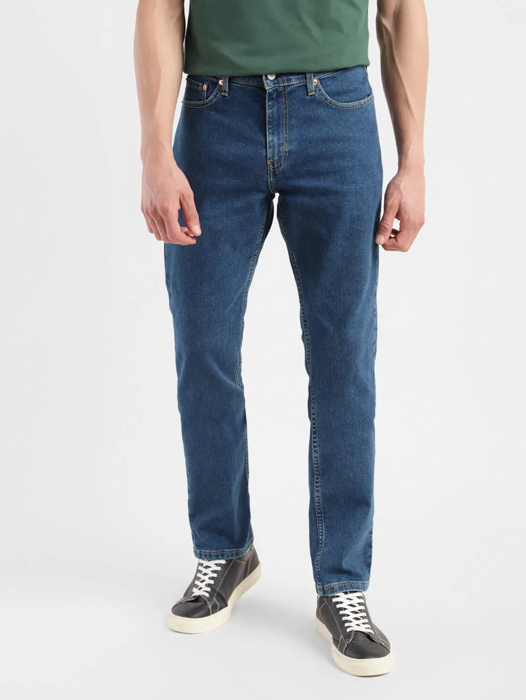 Men's 511 Blue Slim Fit Mid Rise Jeans
