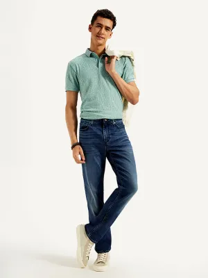 Men's 511 Blue Slim Fit Mid Rise Jeans