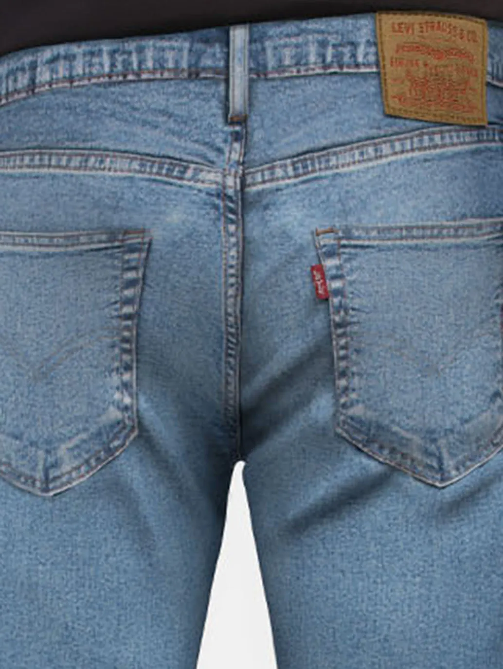 Men's 511 Blue Slim Fit Mid Rise Jeans