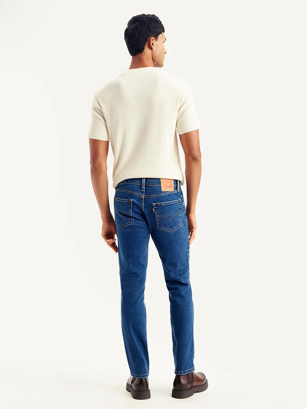 Men's 511 Blue Slim Fit Mid Rise Jeans