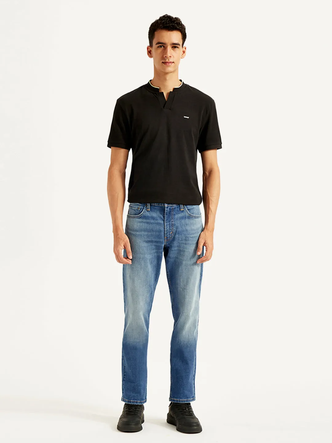 Men's 511 Blue Slim Fit Mid Rise Jeans