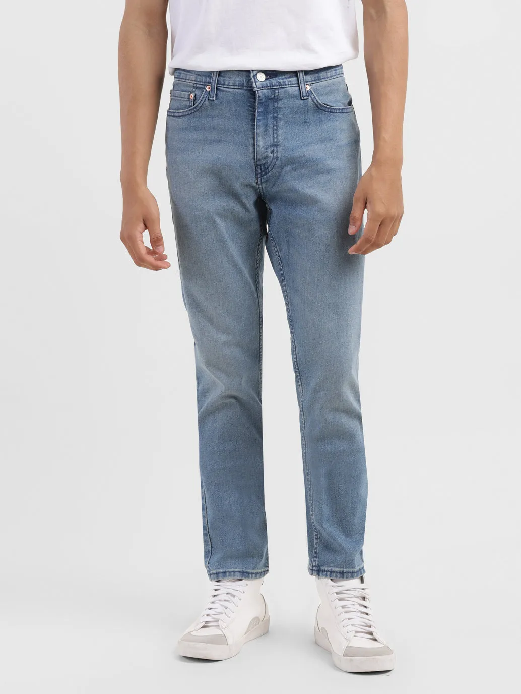Men's 511 Blue Slim Fit Mid Rise Jeans
