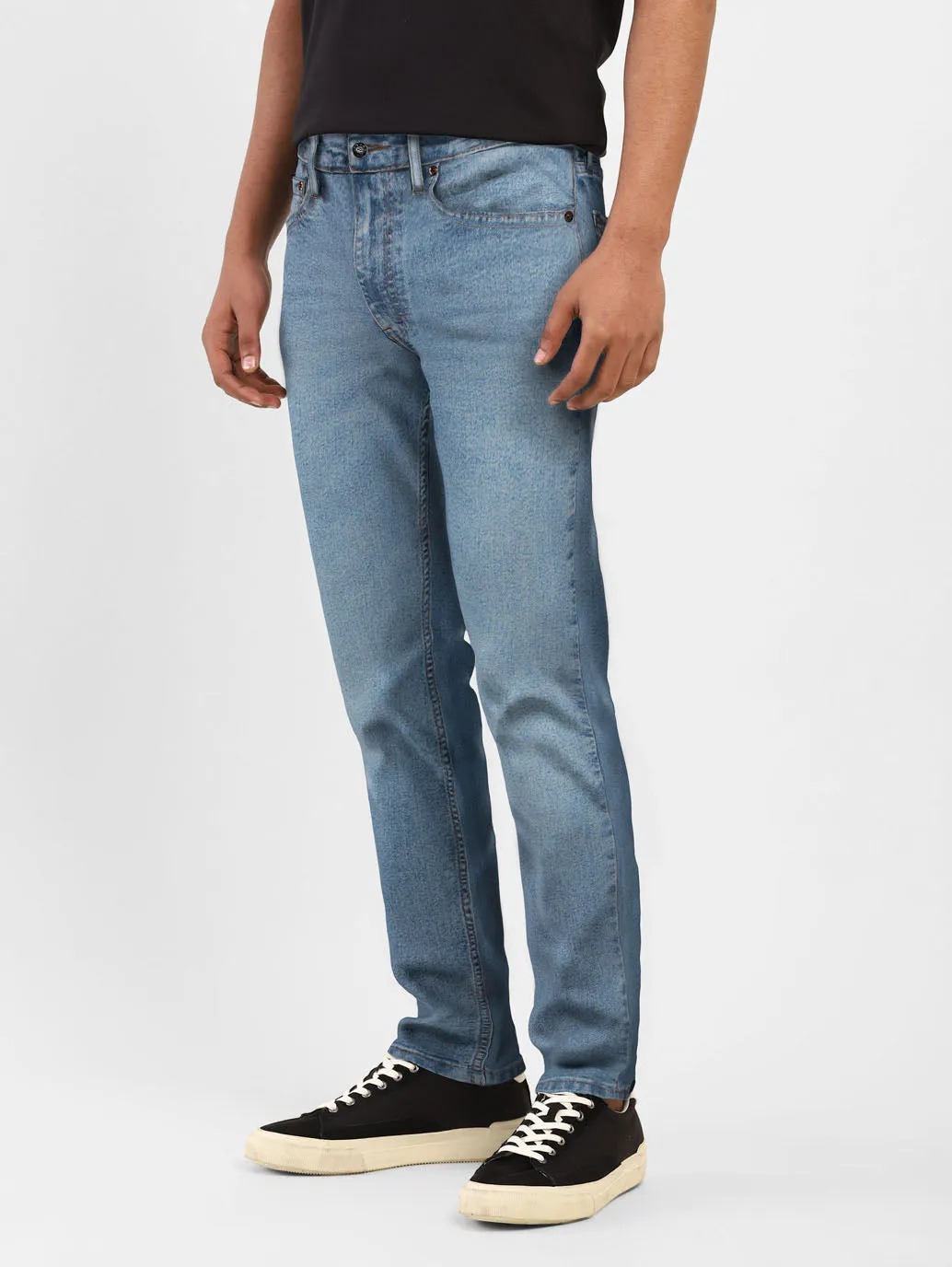 Men's 511 Blue Slim Fit Mid Rise Jeans