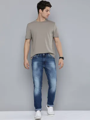 Men's 511 Blue Slim Fit Mid Rise Jeans