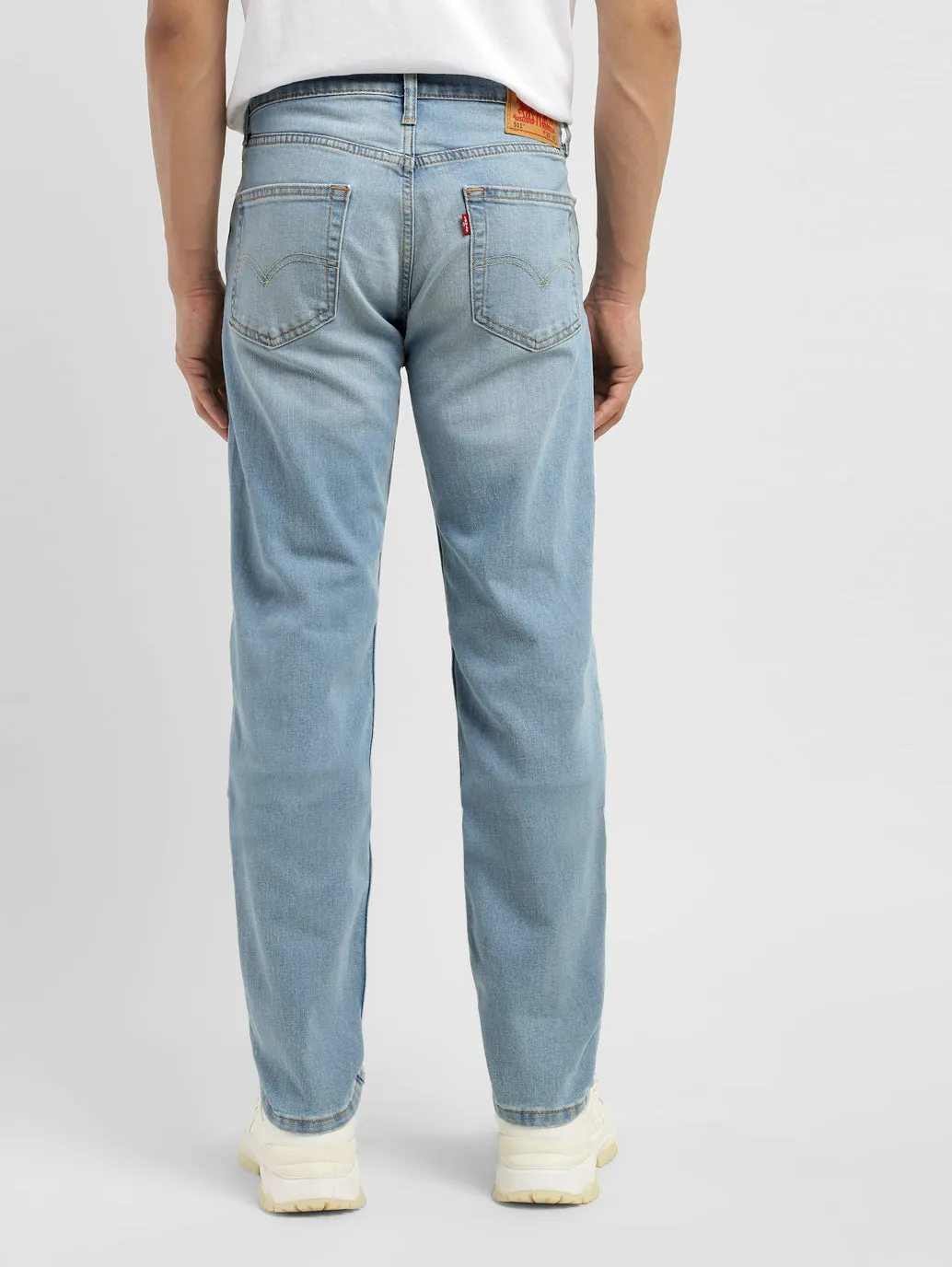 Men's 511 Blue Slim Fit Mid Rise Jeans