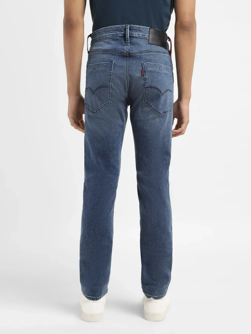 Men's 511 Blue Slim Fit Mid Rise Jeans