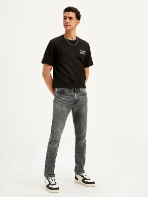 Men's 511 Charcoal Grey Slim Fit Mid Rise Jeans