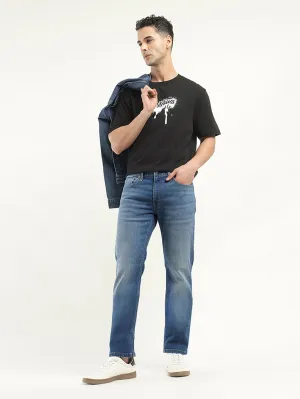 Men's 511 Dark Blue Slim Fit Mid Rise Jeans