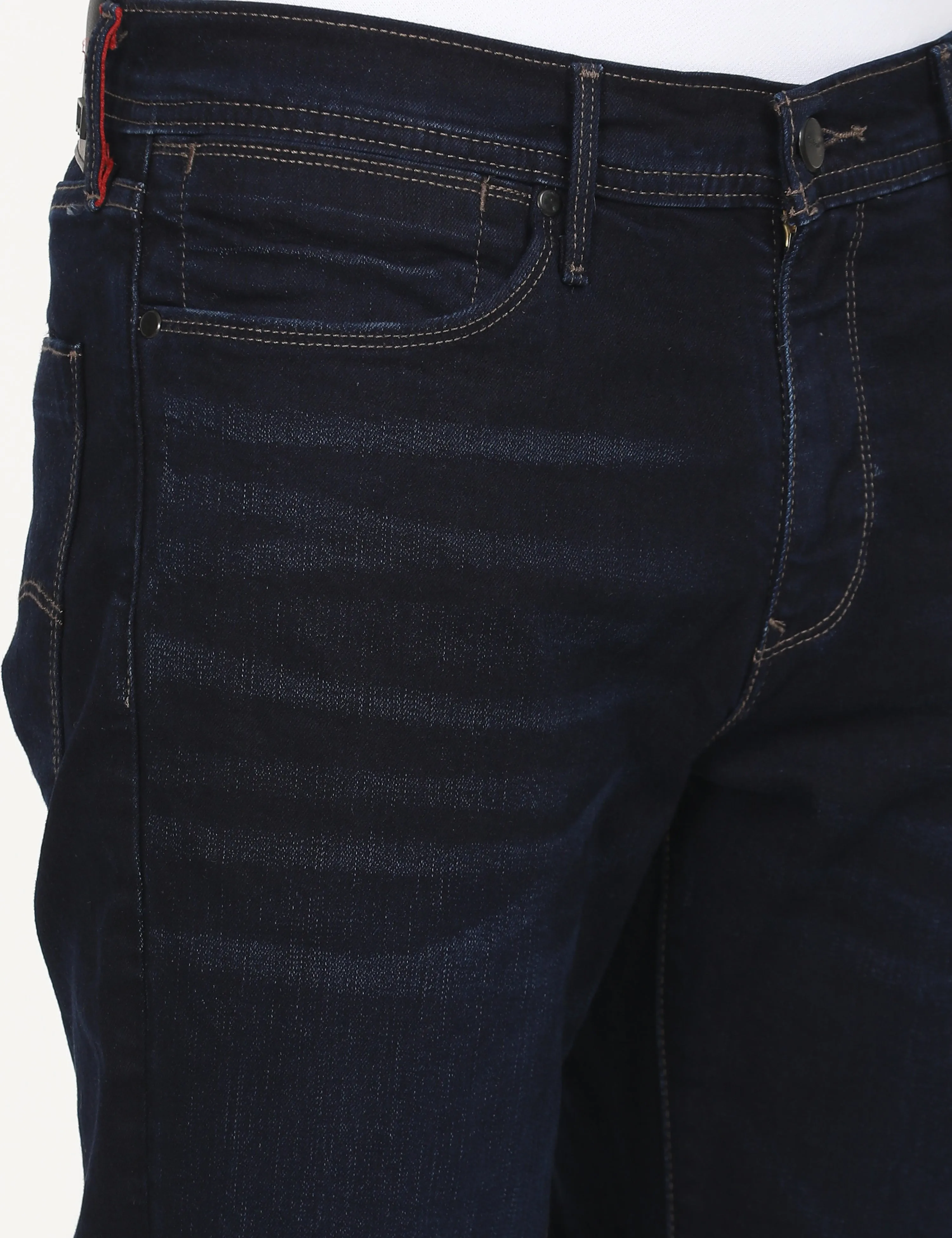 Men's 511 Dark Blue Slim Fit Mid Rise Jeans