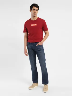 Men's 511 Dark Blue Slim Fit Mid Rise Jeans