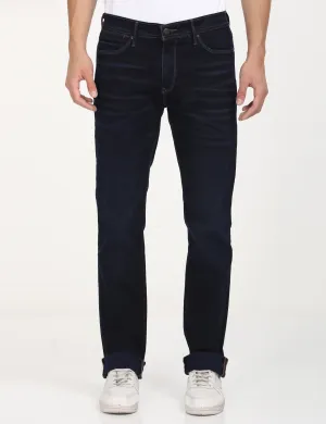 Men's 511 Dark Blue Slim Fit Mid Rise Jeans