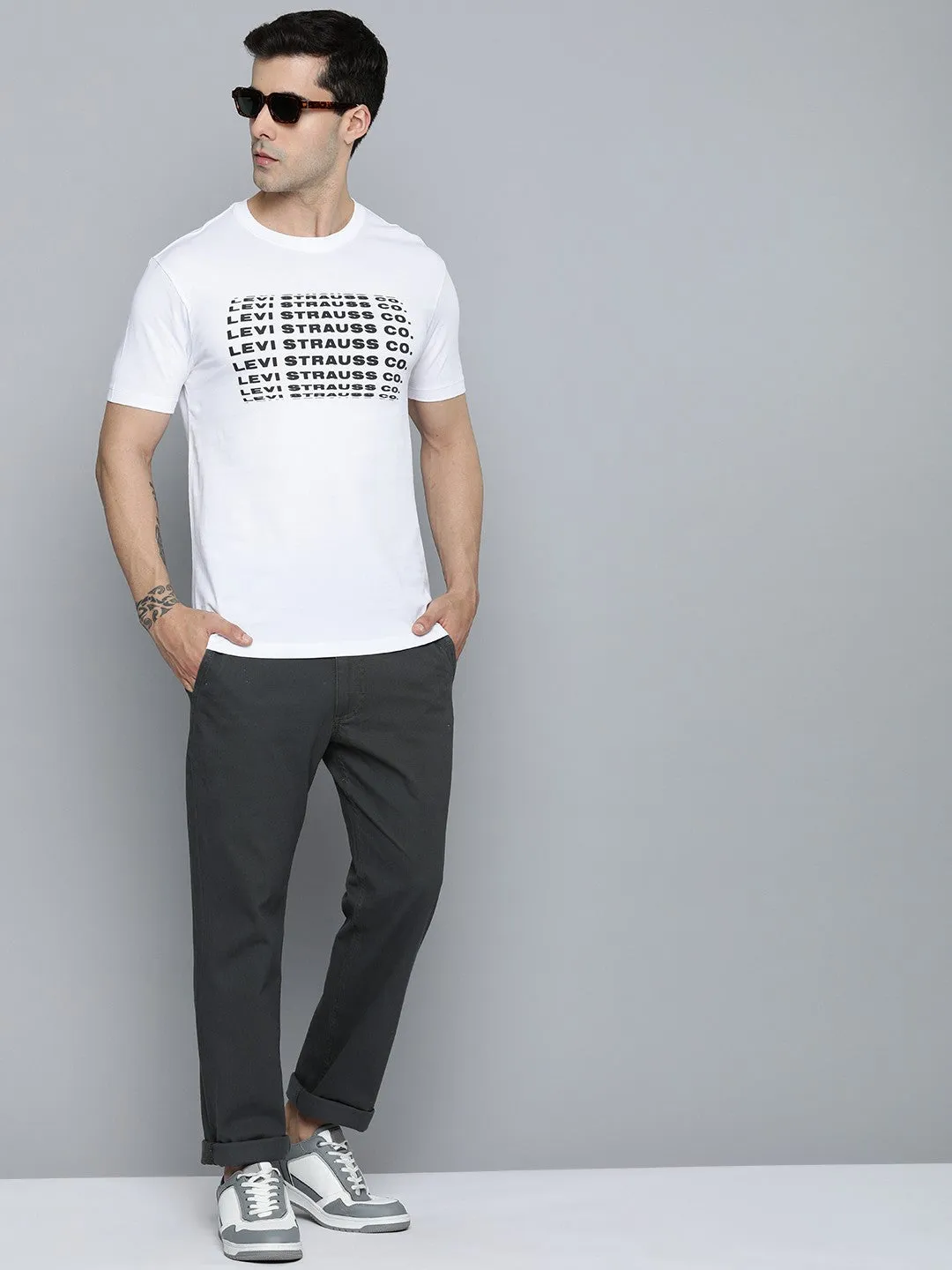 Men's 511 Dark Grey Slim Fit Chinos