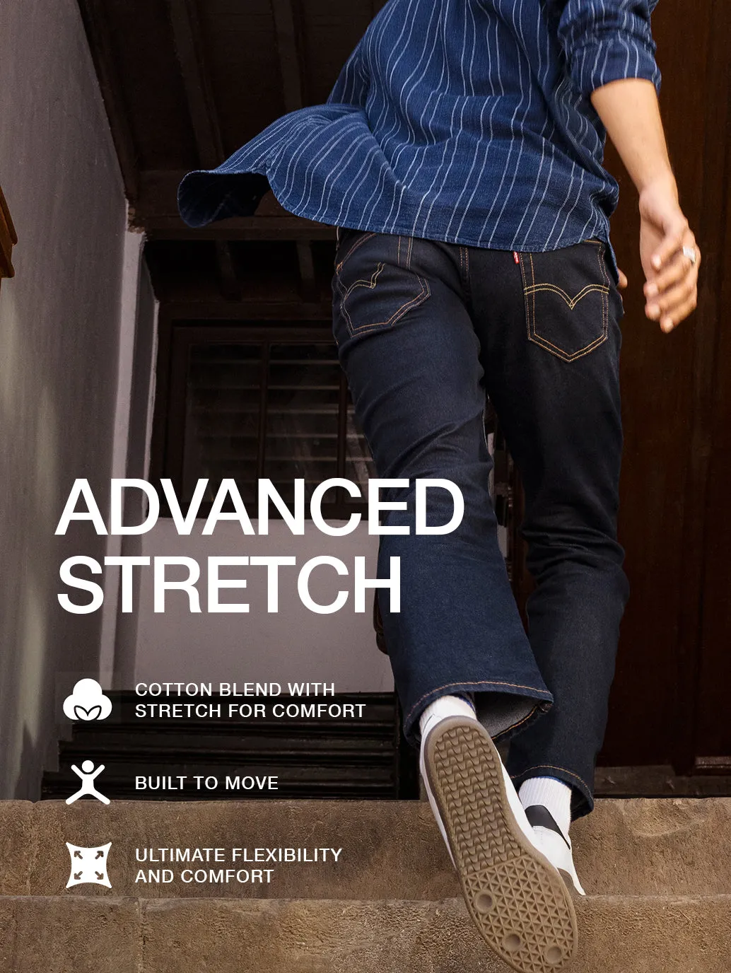 Men's 511 Dark Grey Slim Fit Chinos