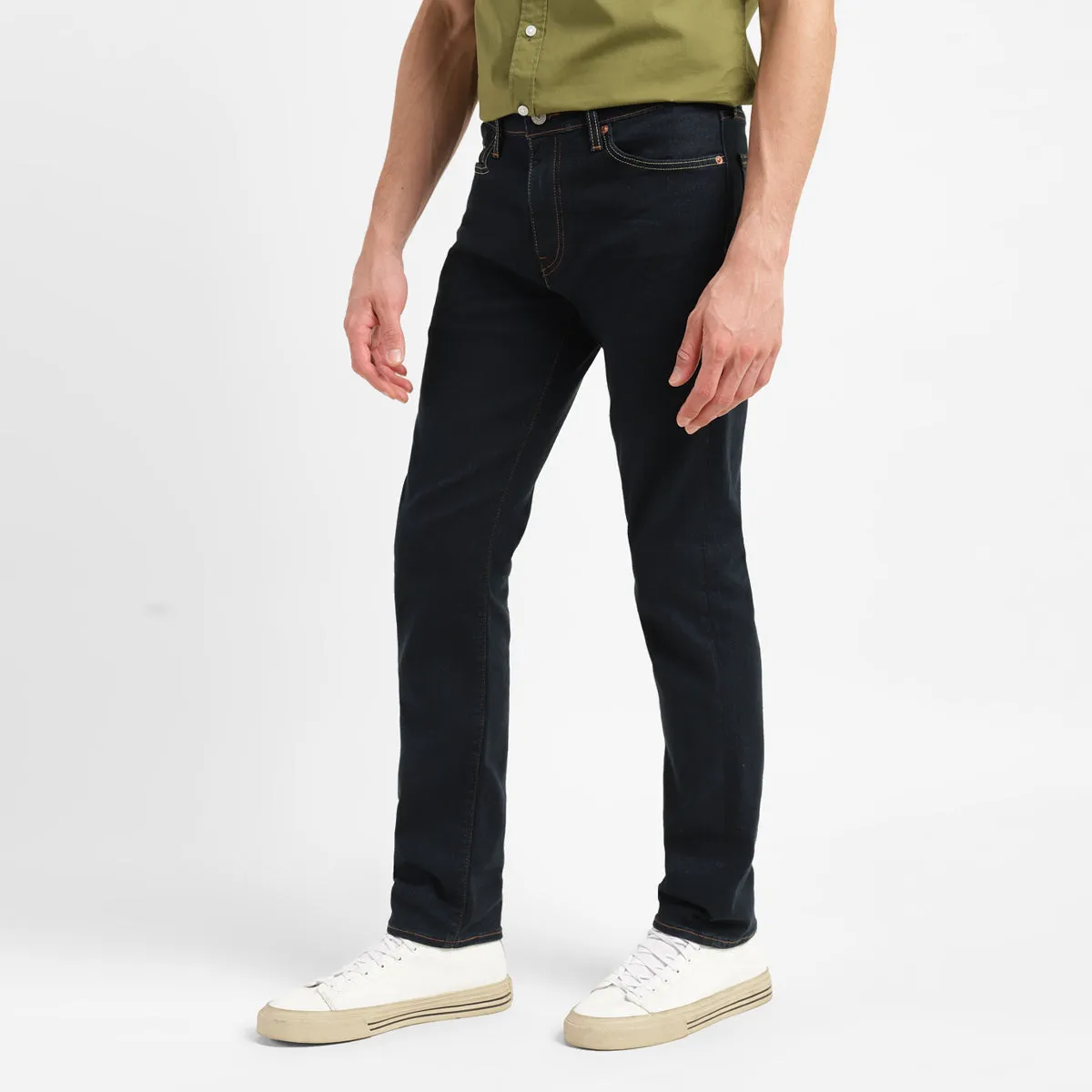 Men's 511 Dark Indigo Slim Fit Mid Rise Jeans
