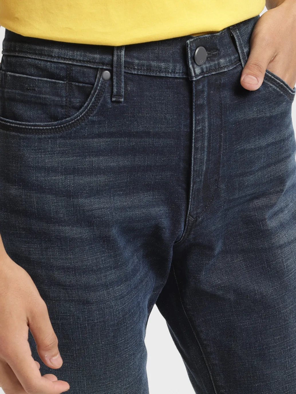 Men's 511 Dark Indigo Slim Fit Mid Rise Jeans