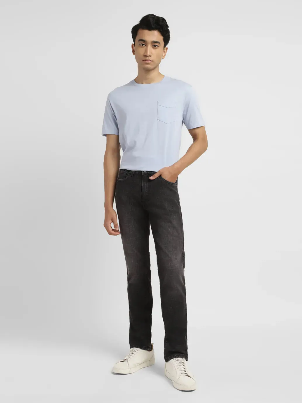 Men's 511 Grey Slim Fit Mid Rise Jeans