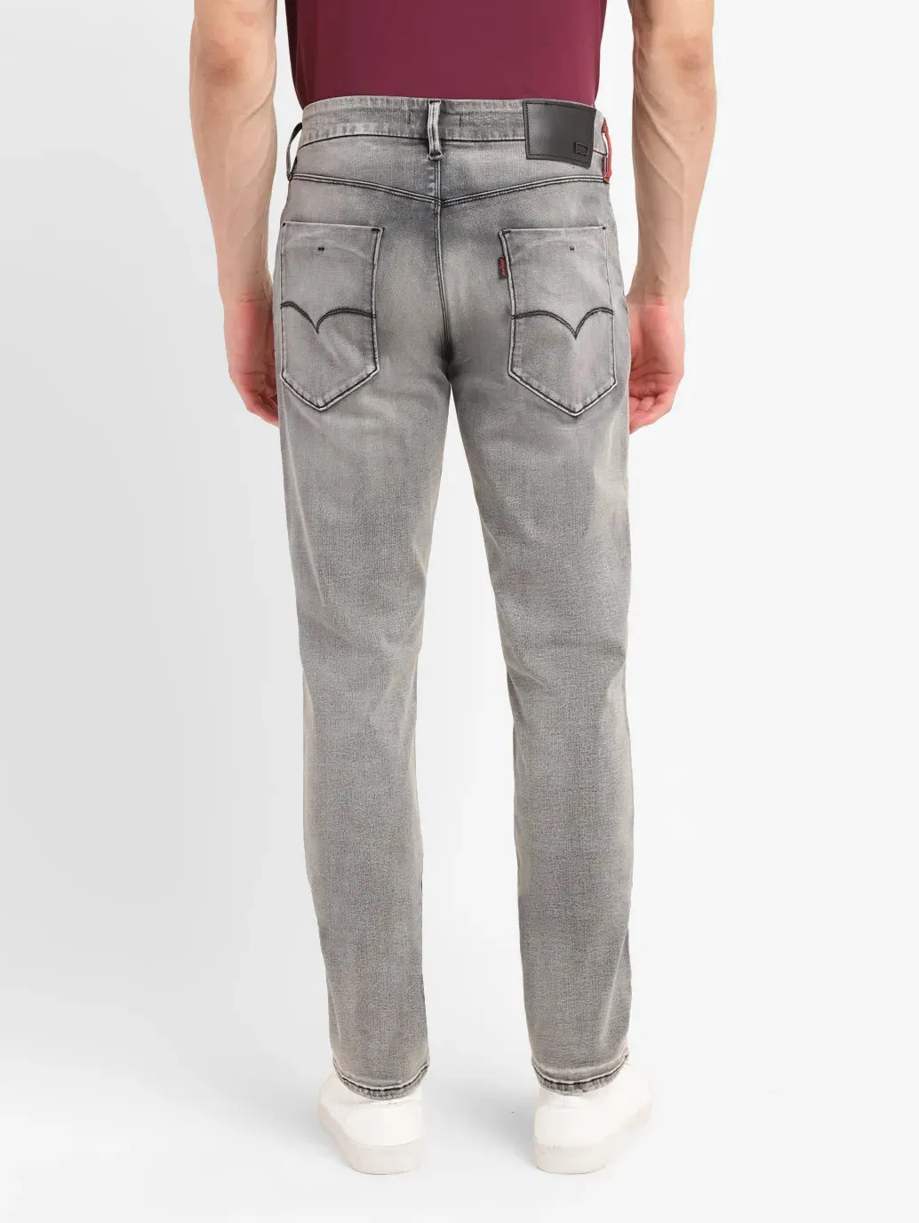 Men's 511 Grey Slim Fit Mid Rise Jeans